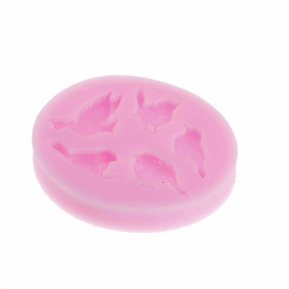 Bird Pattern Fondant Cake Mold Candy Sugar craft Cutter Baking Tool zcJC.l8