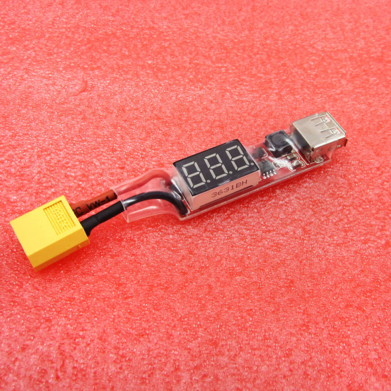 New 5V Charger Converter Lithium Battery T-Plug To Usb Adapter Module