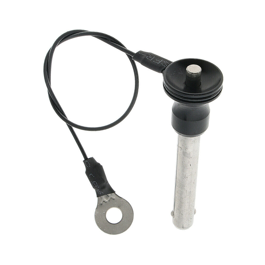 2 Pc Stainless Ball Lock Quick-Release Pin Push Button Fine Finish 8mm, 40mm