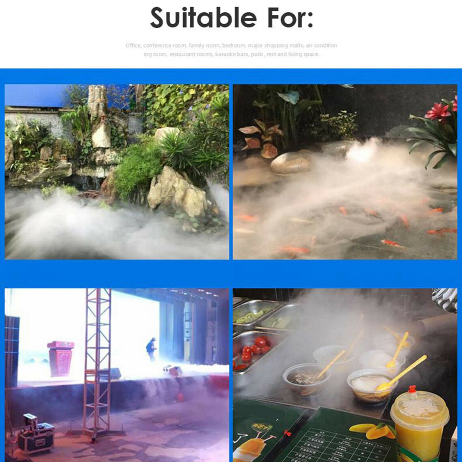 20mm Ultrasonic  Ceramic Disc Humidifier with Replacement Faucets
