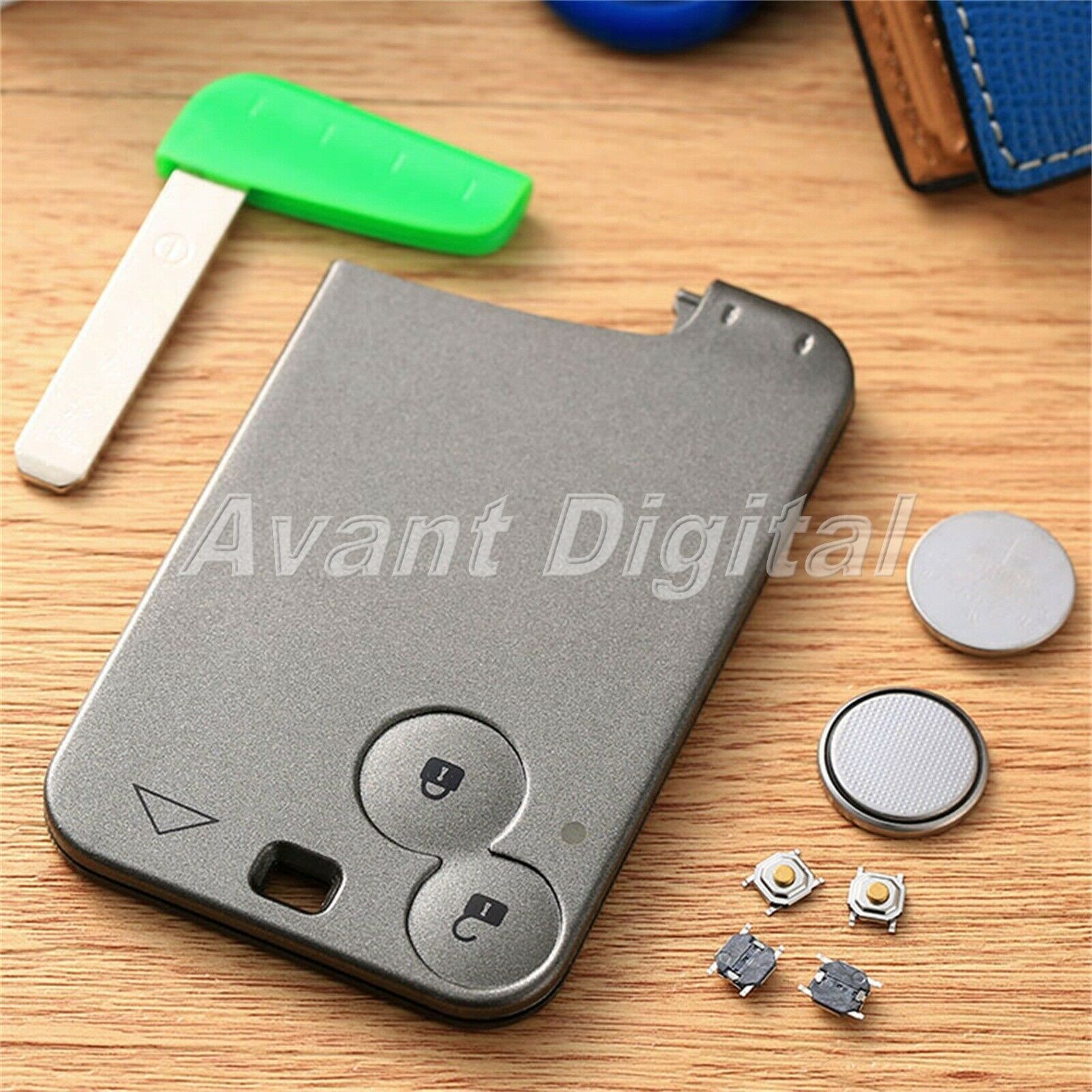 Keyless Entry Remote Key Shell Case For Renault Laguna 2 Buttons Replacement
