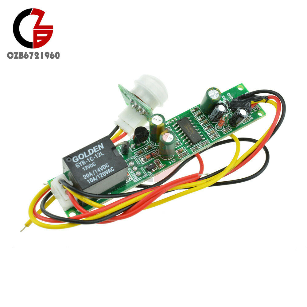 5A DC 12V Useful IR Pyroelectric Infrared PIR Motion Sensor Detector Module