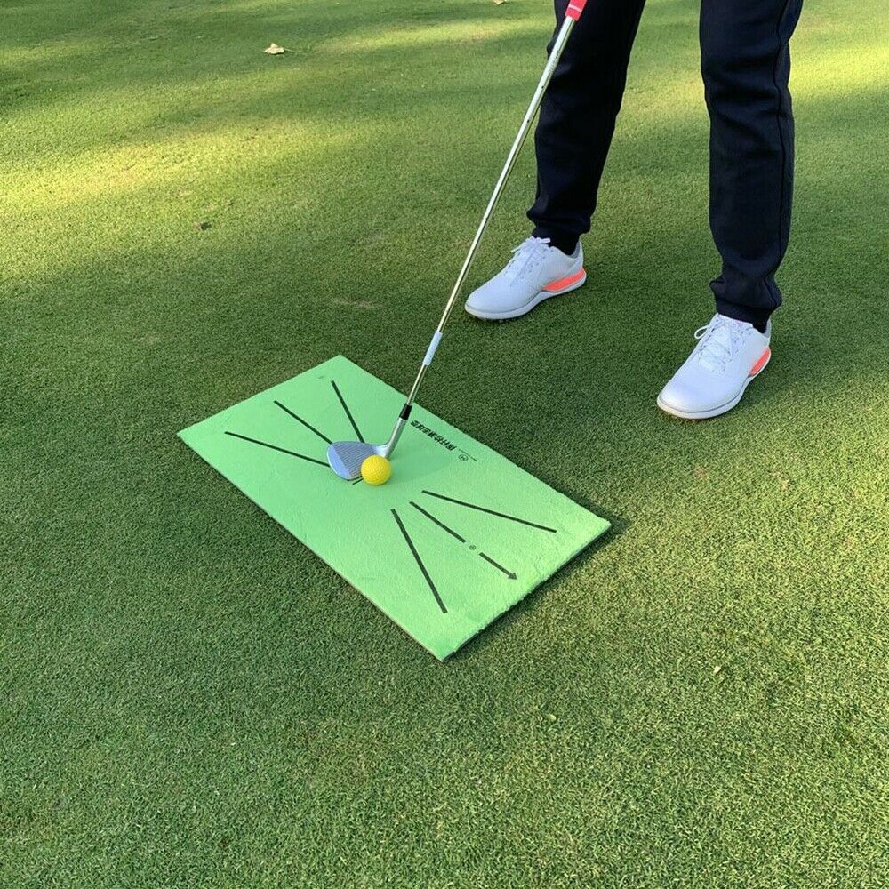 US-Golf Training Mat for Swing Detection Batting Golf Practice Training Aid Game