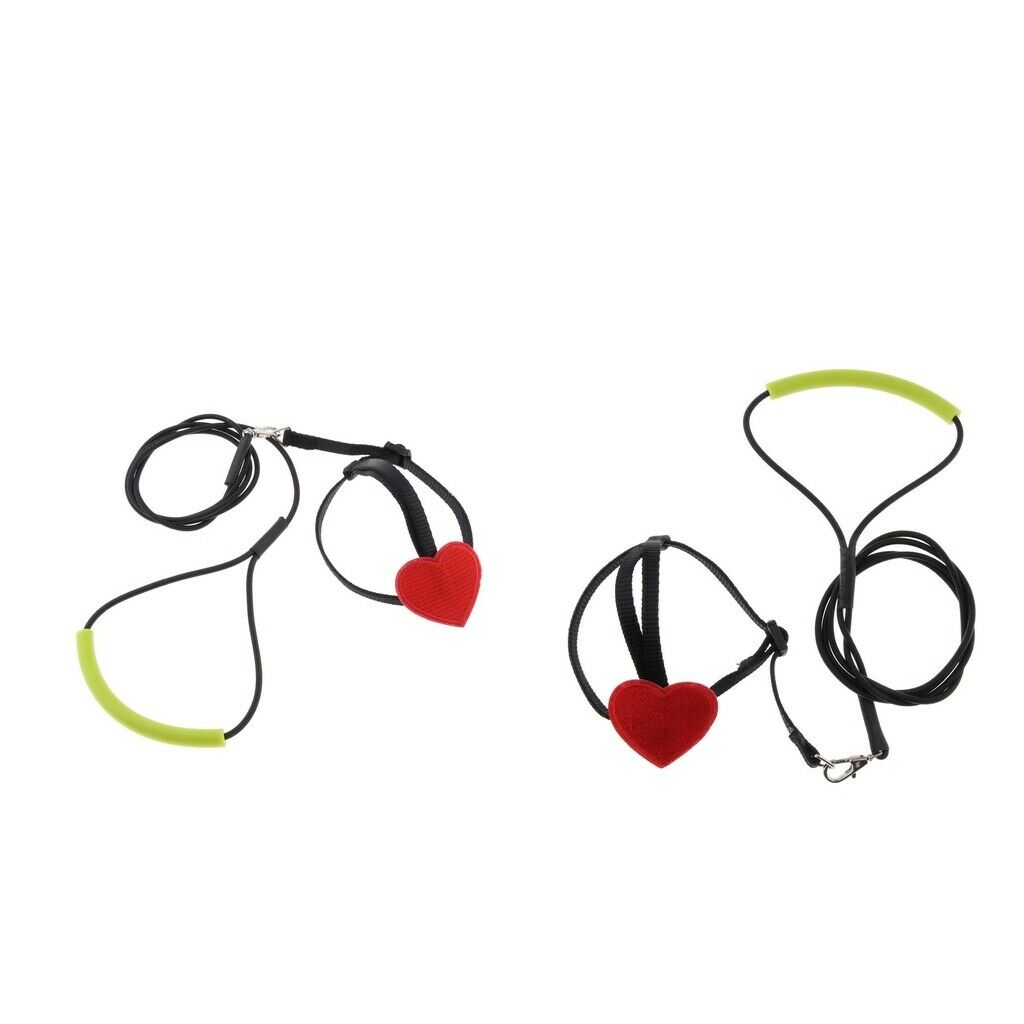 2 Pieces Parrots Birds Rope Parrots Harness Leash For Small Birds Finches
