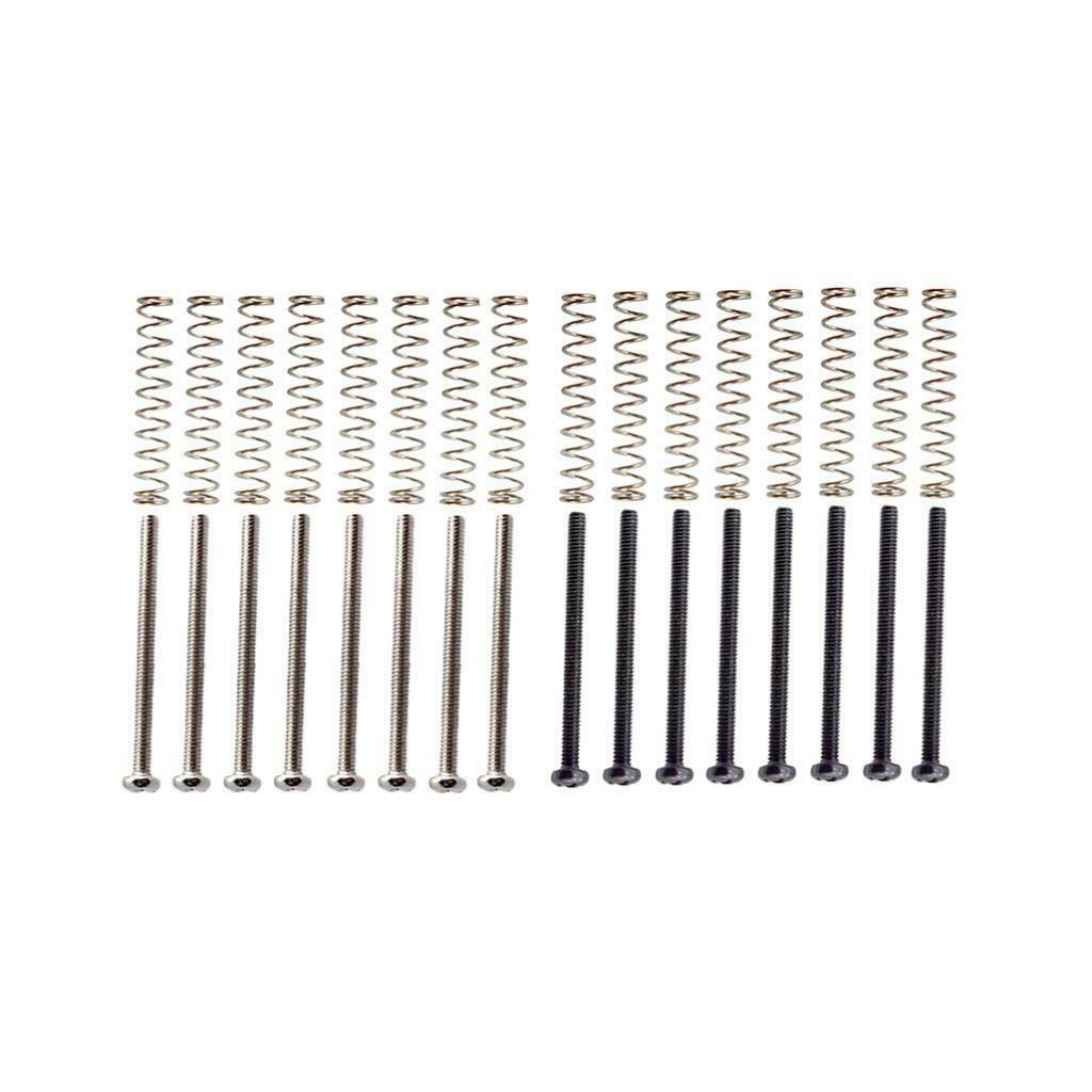 16pcs/set Electric Guitar Double Coil Humbucker Pickup Springs Screws
