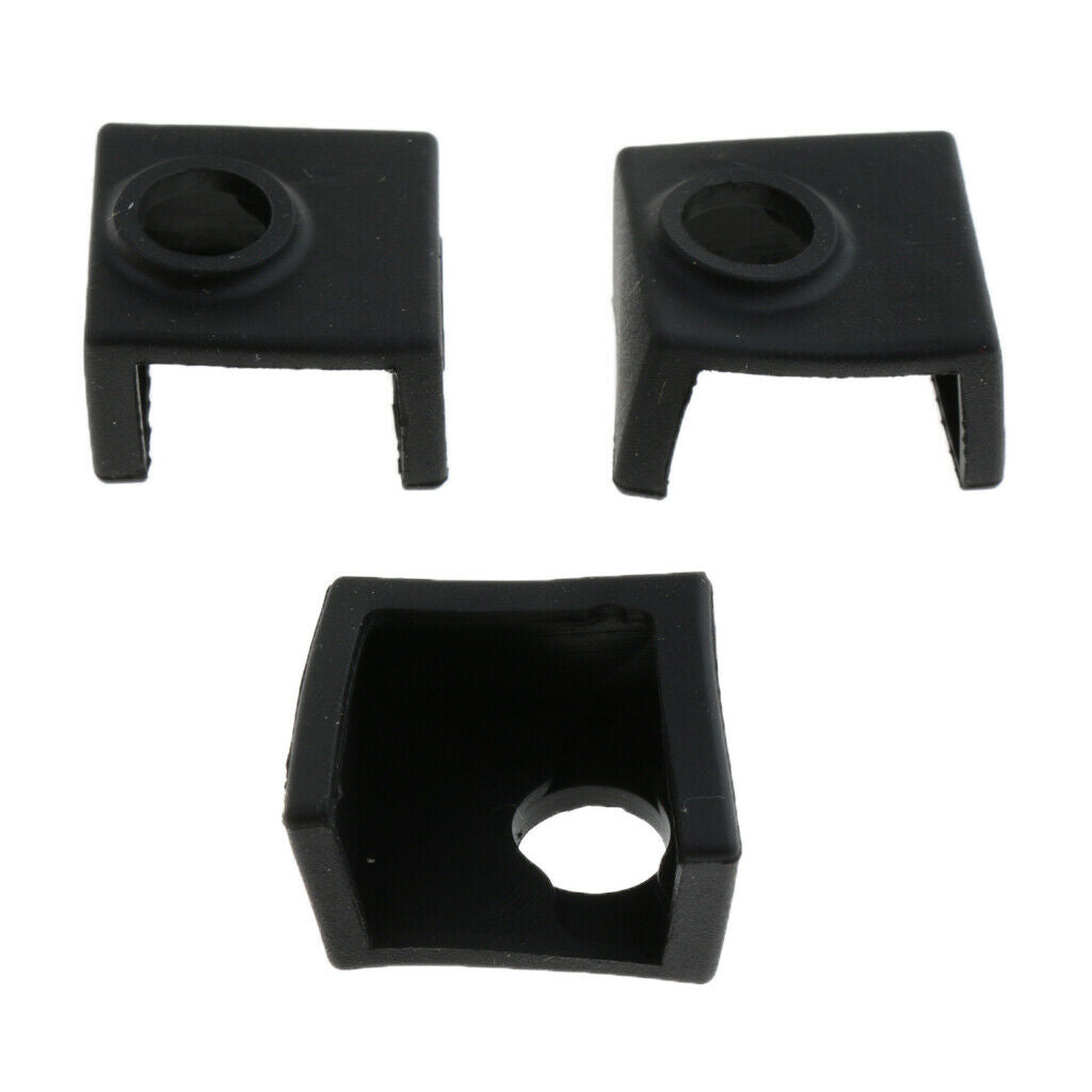 3PCS MK10 Silicone Socks for Creality CR-10,10S,S4,S5, Ender 3, Heater Block