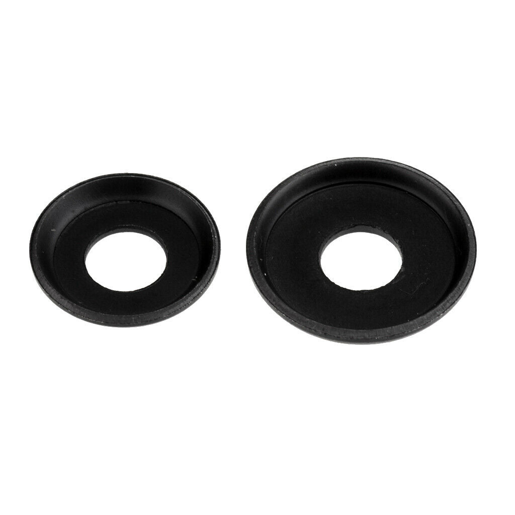 8 Pieces Metal Disc Assortment For Skateboard, 4 Large Washers, 4 Small Washers