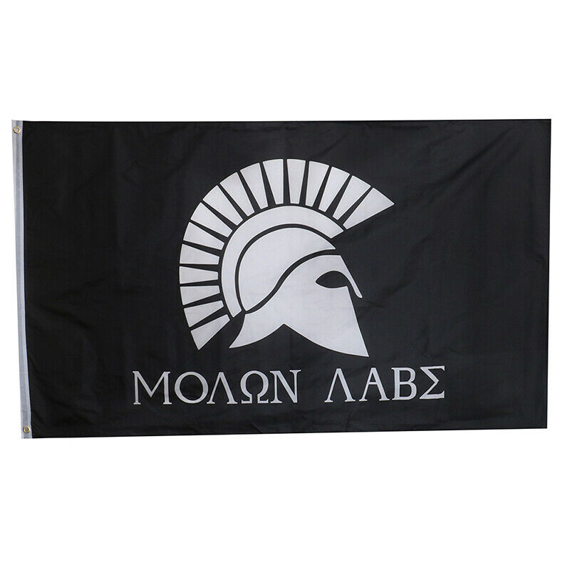 Hanging 90*150cm Come and Take it Greek Spartan Molon Labe Flag Decor 3x5 ZB Qx