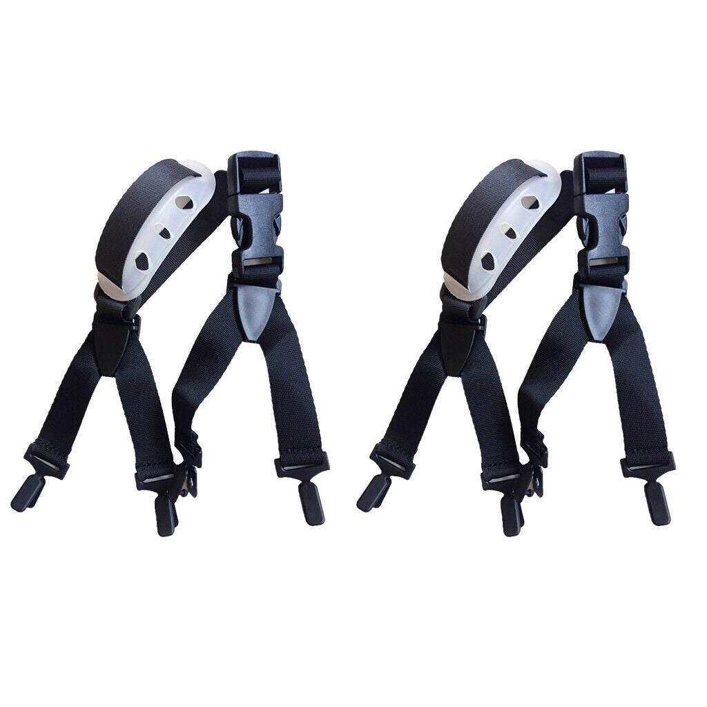 MagiDeal 2 PCS Adjustable Safety  Hard Hat Chinstrap  Accesories