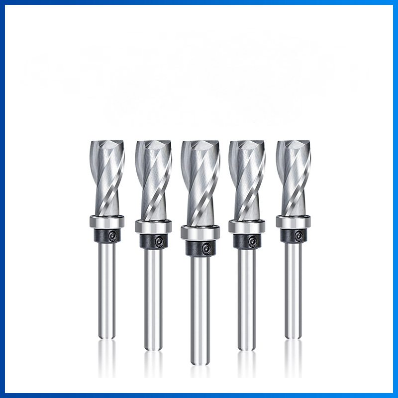 6Mm Shank Double Flute Flat Blade Carbide End Mills Engraving Milling Cutter