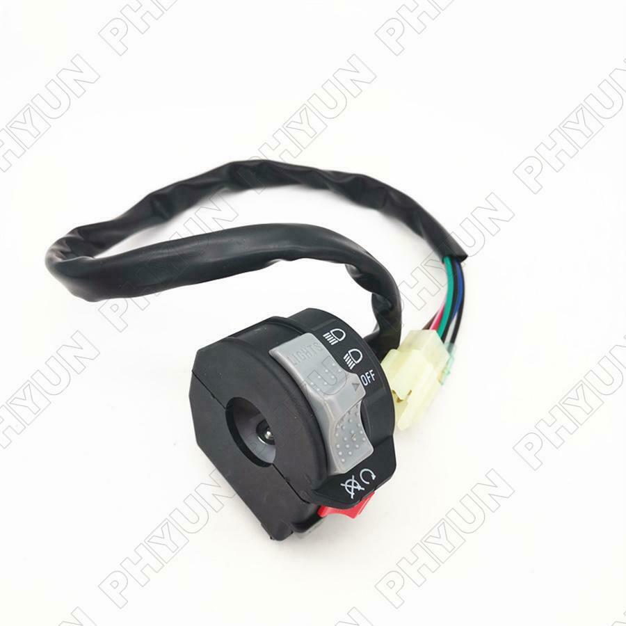 For 1996-2001 Yamaha Warrior YFM350X Switch Assembly Handlebar Headlight Switch
