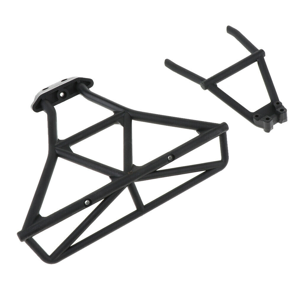 Black RC Rear Guard Hurdle Bumper for  Slash 4x4 HQ727 1/10 Crawler
