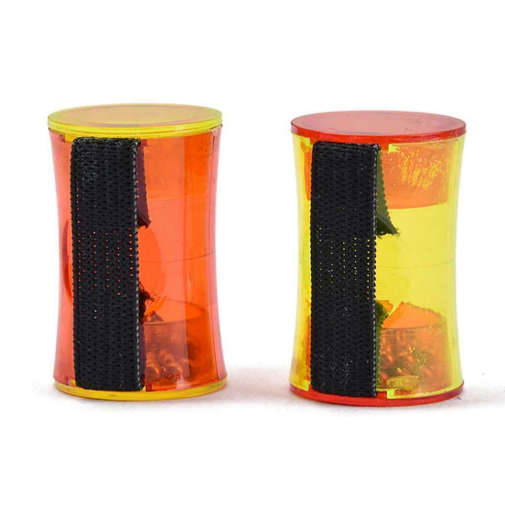 Guitar Rhythm Ring Finger Shaker Sand Shakers Hammer Music Ring Plastic