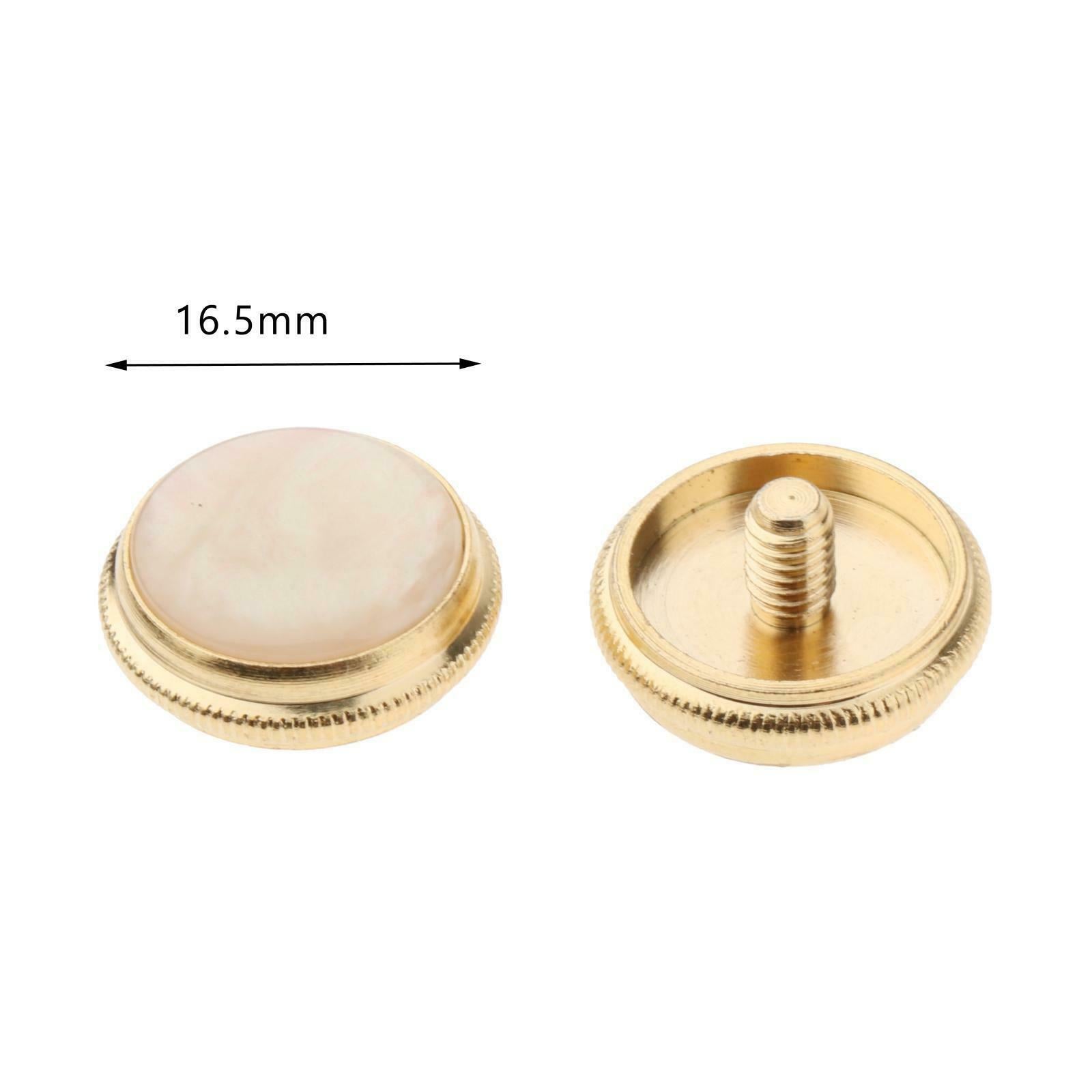 15pcs Trumpet Valve Finger Buttons Premium Musical Instruments Replacements 16mm