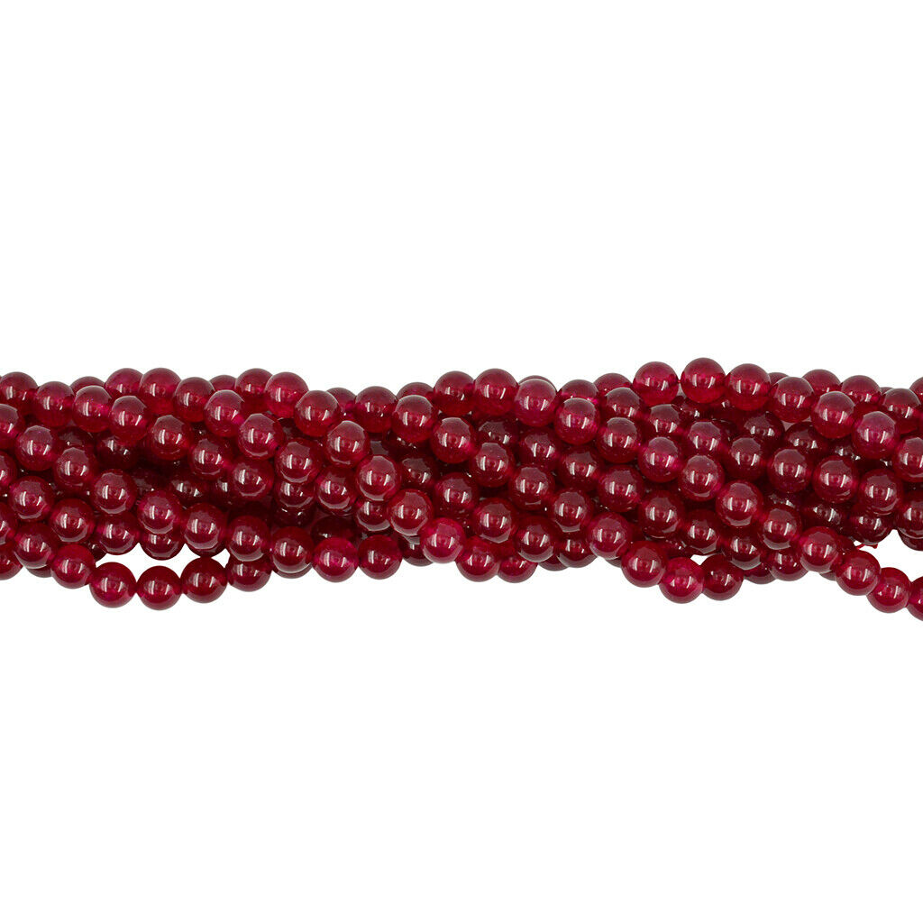 Natural Crystal Beads Stone Gem Round Loose Beads For