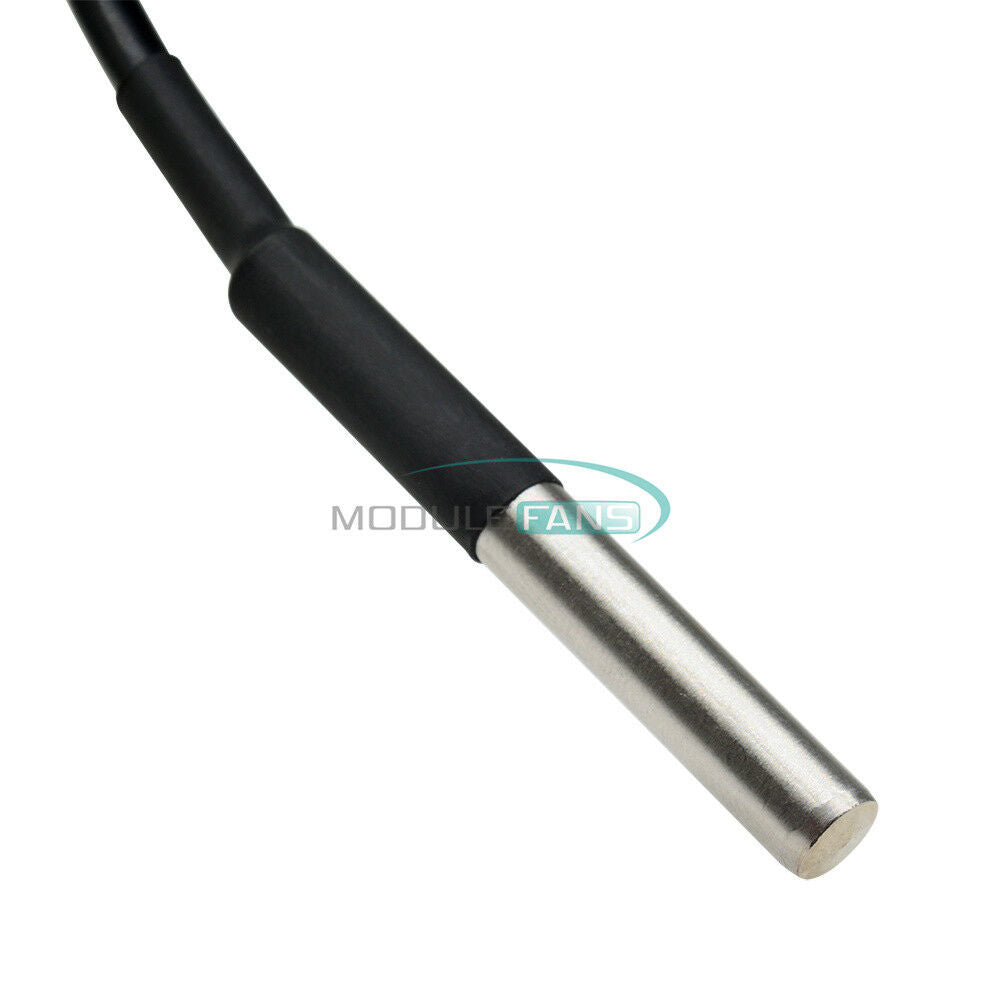 1PCS Waterproof Digital Thermal Probe or Sensor DS18B20 Lengthï¼š1M