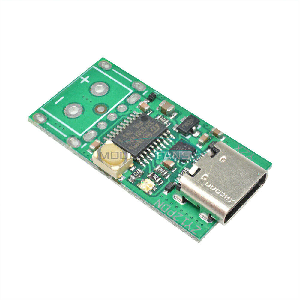 Type-C PD 2.0 3.0 to DC USB Surface Fast Charge Trigger Poller Detector ZY12PDN
