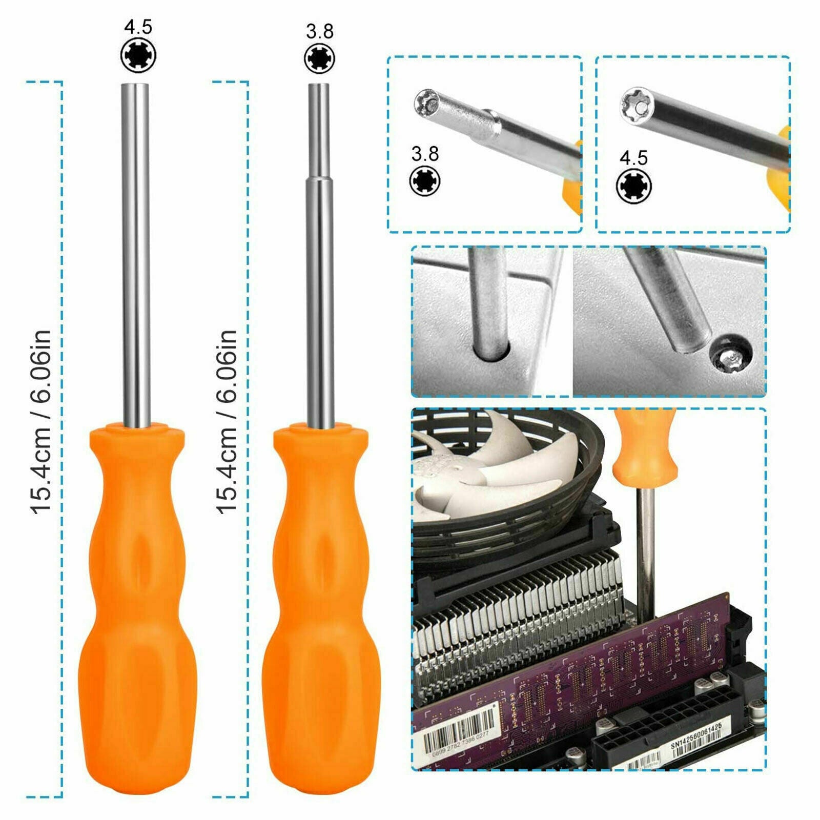 17in1 Repair Full Screwdriver Tool Kit For Nintendo Switch GBA NES SNES Wii NDS