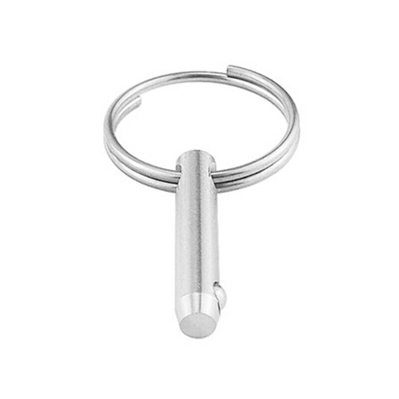 4X Quick Release Pin 1/4" Stainless Steel For Boat Bimini Top Marine Hardware US