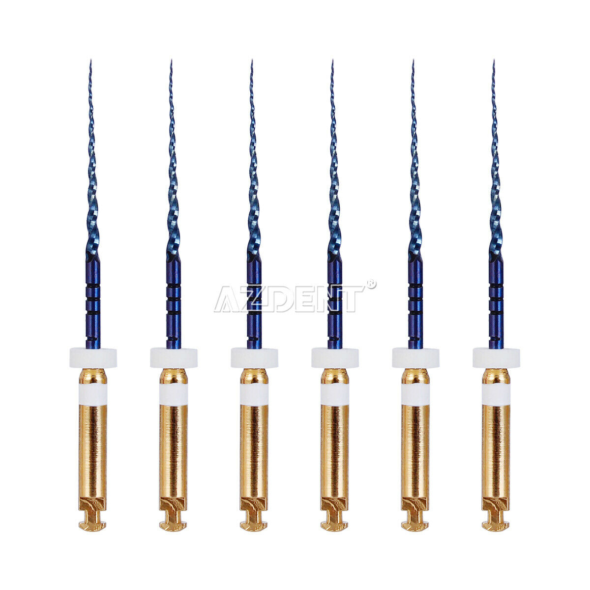 5X Dental Rotary Heat Activated Canal Root Endodontic Files Engine Use 25mm,S2