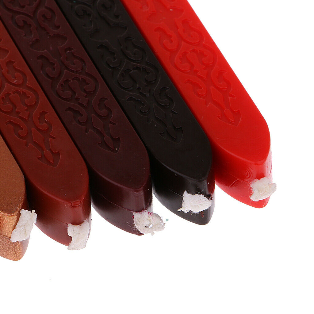 Classic Sealing Wax Stamp Santa Claus + Stick Wick Cord for Party Invitation
