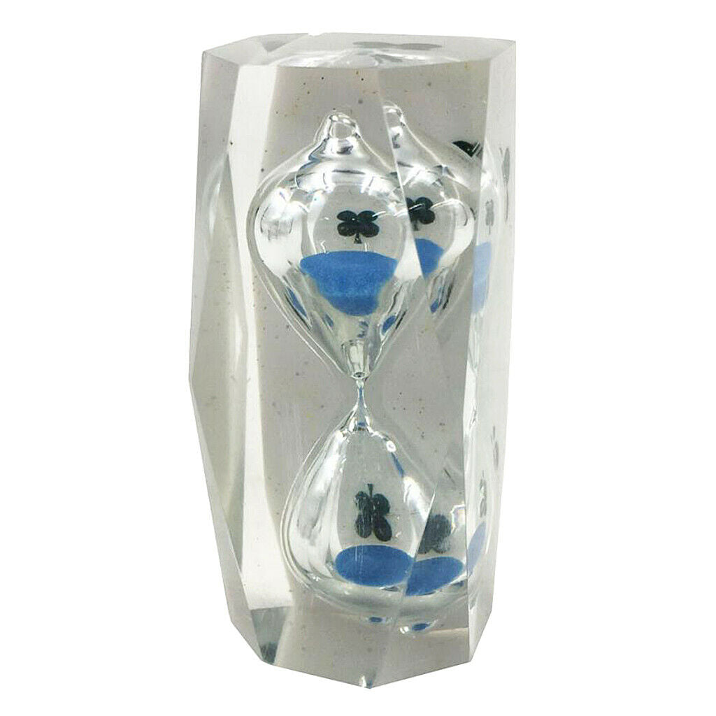 3 Mins Sandglass Children Kids Hourglass Sand Clock Timer Timing Tool Blue #