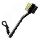 2 Sides Golf Club Cleaning Brush with Snap Clip