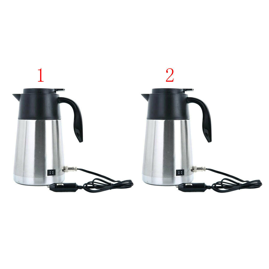 Portable Car Electric Kettle Outdoor Travel Kettle for Boiling Water Tea 12V