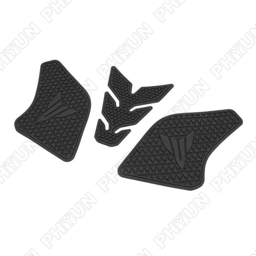 3Pcs Tank Side Pads Protector Stickers Cover Trim For Yamaha MT-07 MT 07 2021+