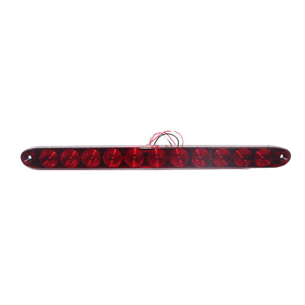 Red ID BAR Marker Light, 15 inch 11 LED Trailer Sealed Light Truck and Trailer