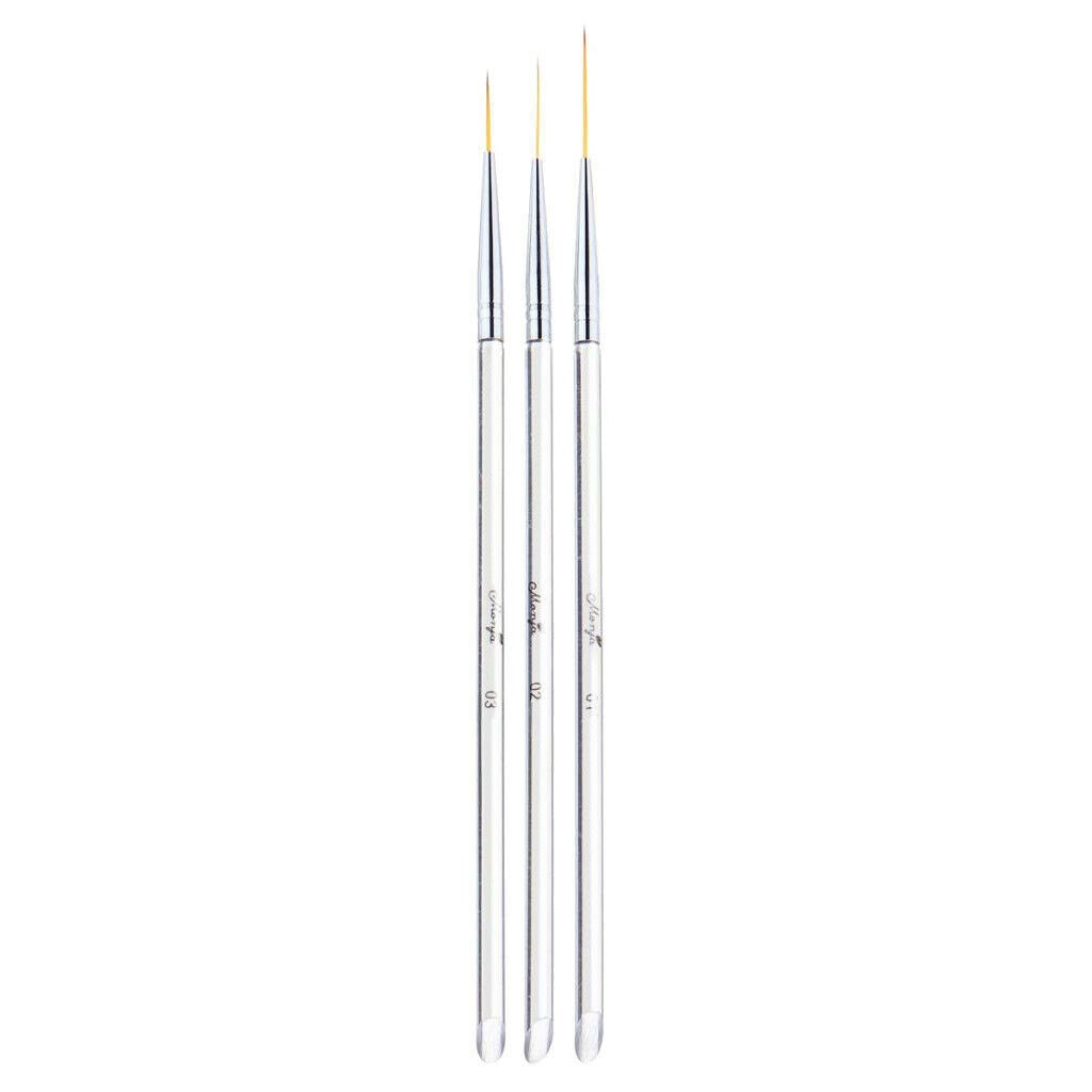3 Pieces Art Design Dotting Painting Drawing Polish Brush Pen