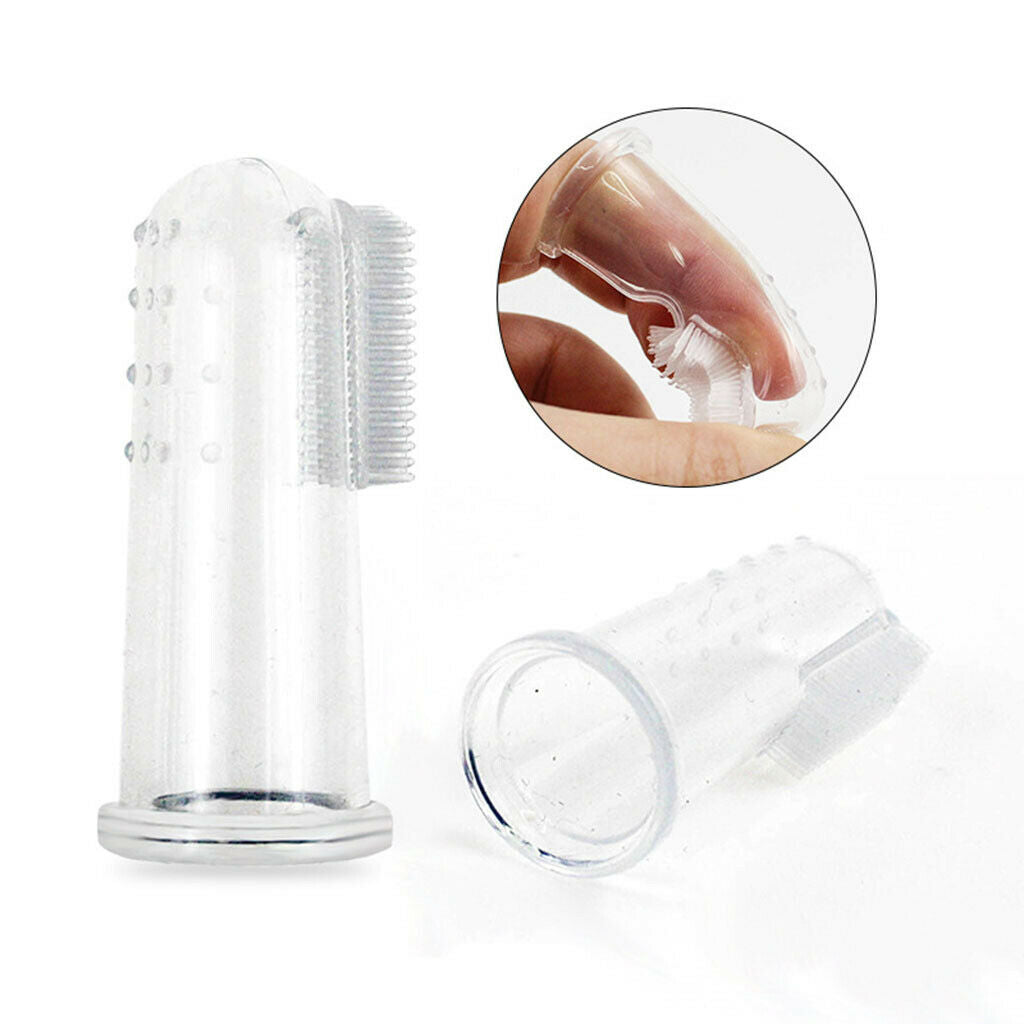 Finger Toothbrush for Dog Cat Safety Tooth Hygiene Brushes Pet Supplies