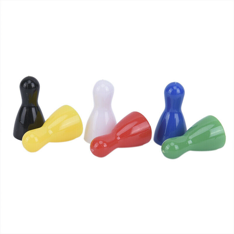 6Pcs Plastic Chess Dice Set for Card Games for Kids  Birthday Gift Accessorie_DD