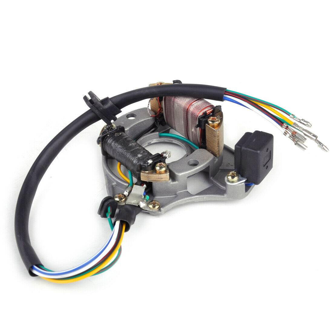 2 Coil Ignition Stator Magneto Plate Fit for Chinese 110cc 125cc ATV Quad An