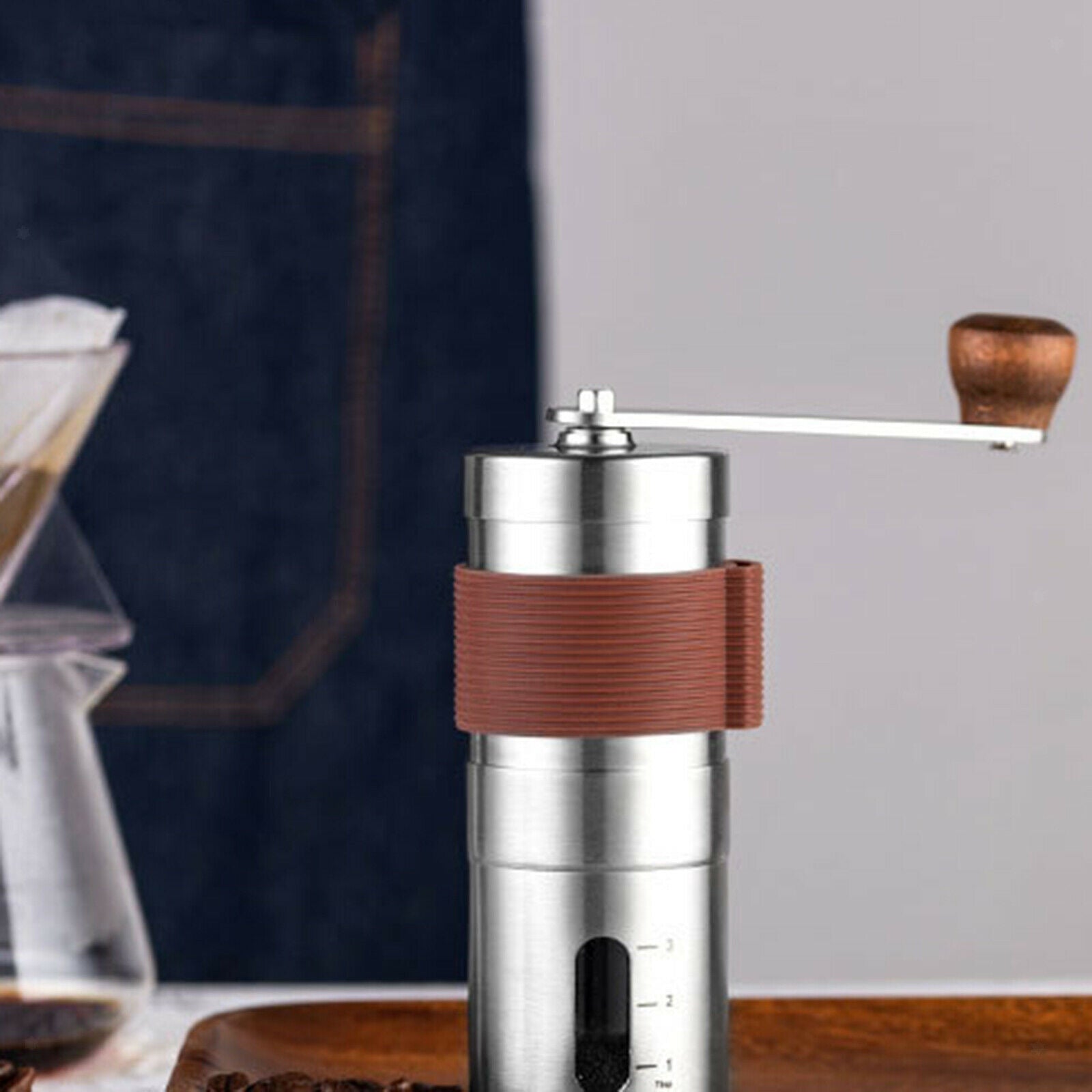 45mm Manual Coffee Grinder 30g Capacity for Drip Coffee Espresso Press Home