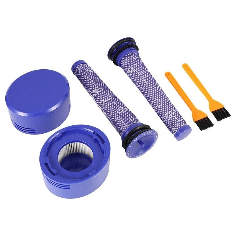 2 Pack Replacement for Dyson V8 Pre Filter+Hepa Post Filter,Compatible Dyson VG6