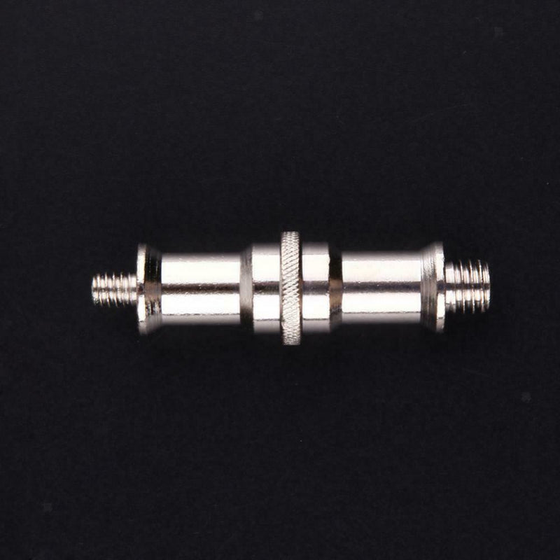 Double End Stud 1/4-Inch And 3/8-Inch Adapter Spigot For Studio Light Stand