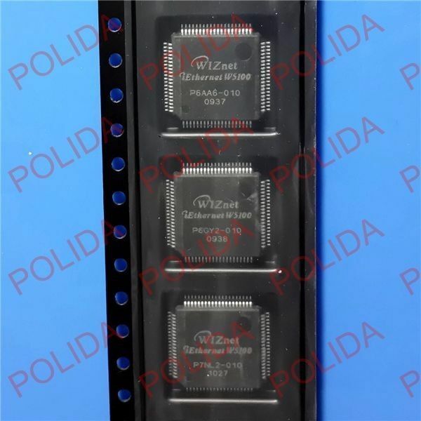 1PCS TCP/IP Ethernet CONTROLLER IC WIZNET QFP-80 W5100