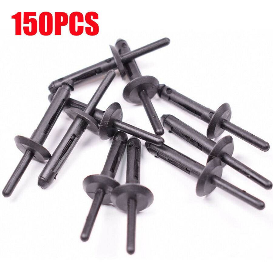 150 Nylon Blind Rivet Fender Bumper Clip 34201631 Fit For Jeep WJ Grand Cherokee