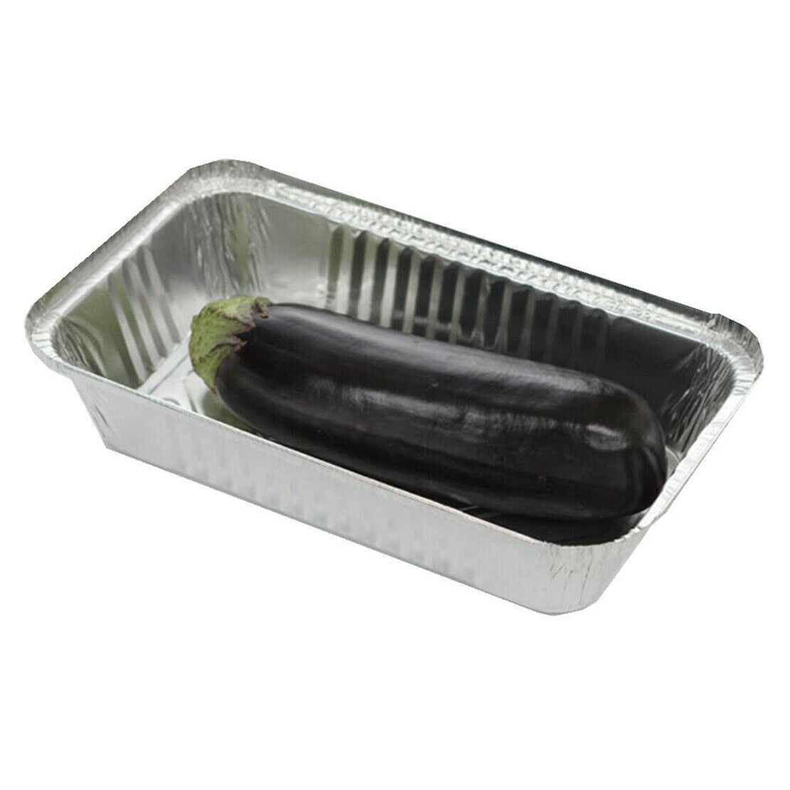 20x 850ml Aluminum Foil Grill Drip Pans Grease Trays for BBQ Weber Grills