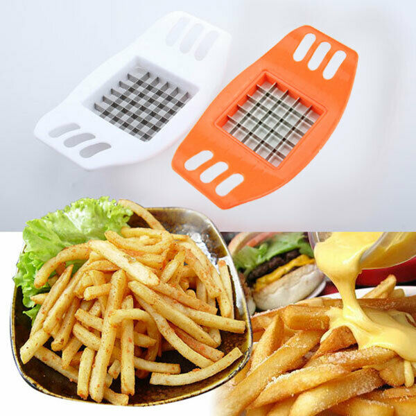 French Fries Cutter Potato Vegetable Slicer Chopper Curly Slicer Kitchen Tool US