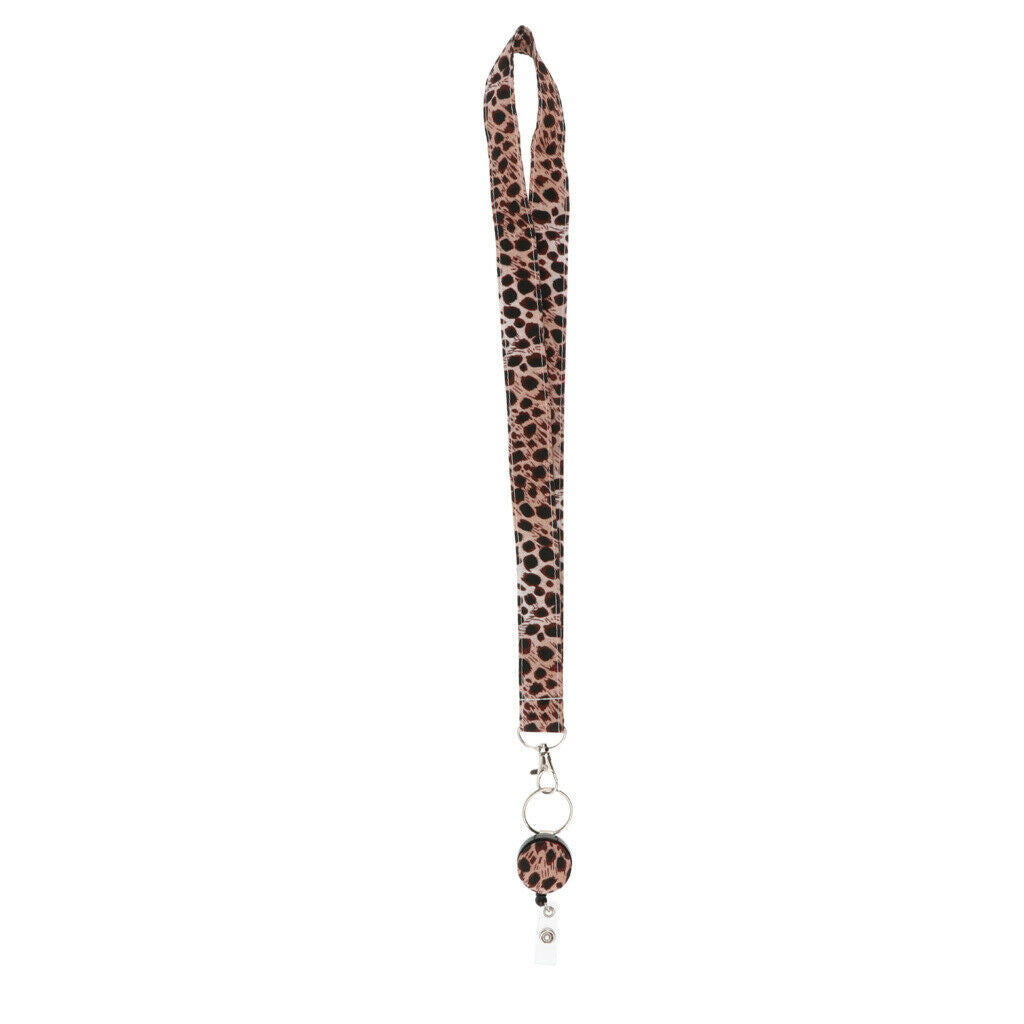 Mobile ID Badge Holders Straps Lanyard Neck Key chains with Metal Badge  1