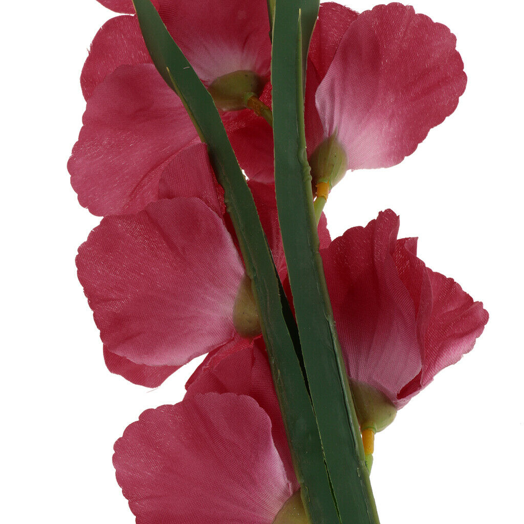 1x Artificial Simulation Gladiolus Flower Stem Wedding