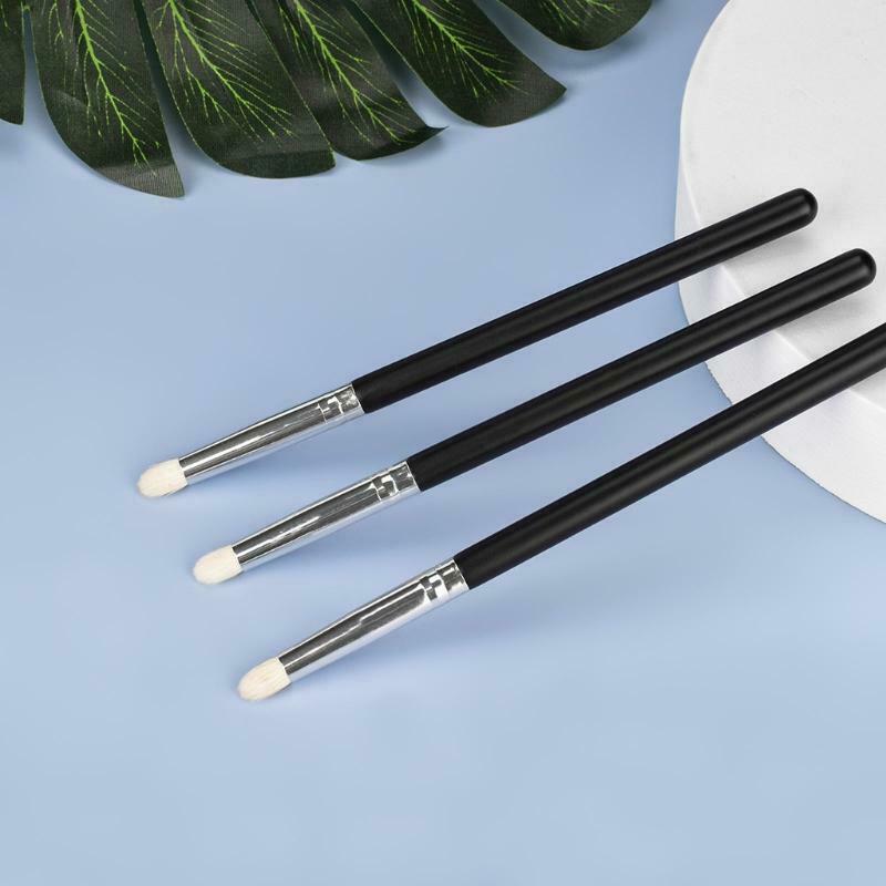 3Pieces/set Eye Shadow Face Powder Blusher Makeup Brushes with Soft Bristles