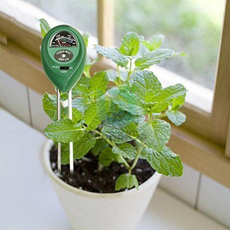 3in1 Soil Water Moisture PH Meter Test Garden Plants Tester Testing InstrumeB XC