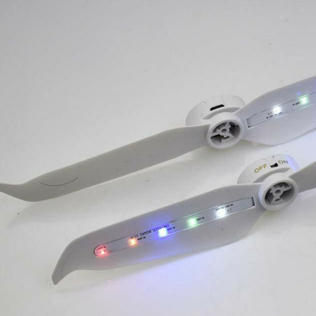 Chargeable LED Flash Propeller Night Flying for DJI Phantom 4 Series Drone