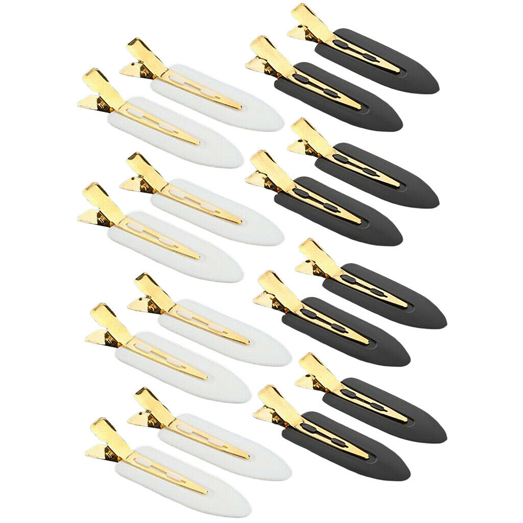 16x No Bend Hair Clips Headwear Barrette Hairstyle Bangs Styling Tool Clamps