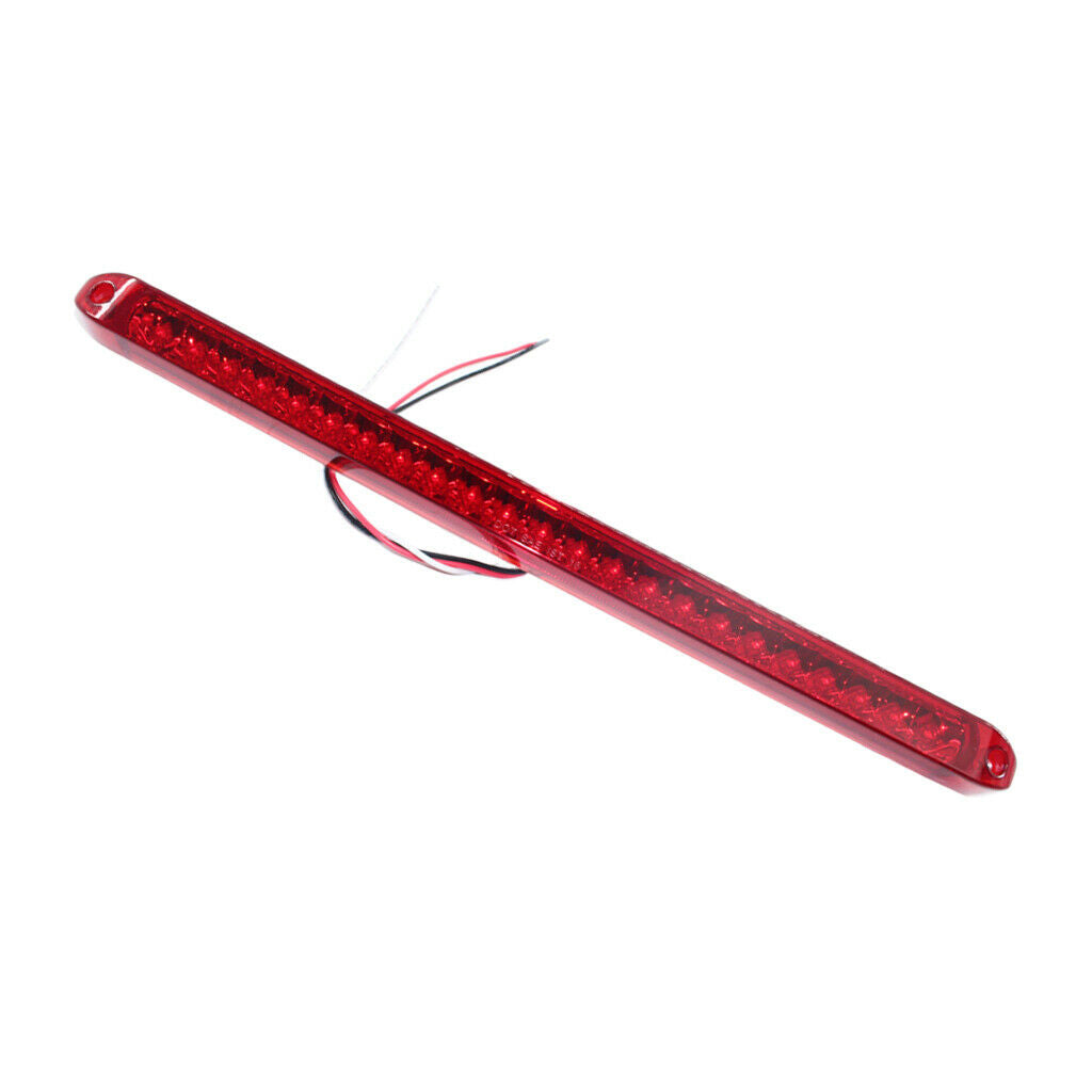 23 Red LED Stop Brake Light Strip Tail Warning Turn Signal Flowing Indicator