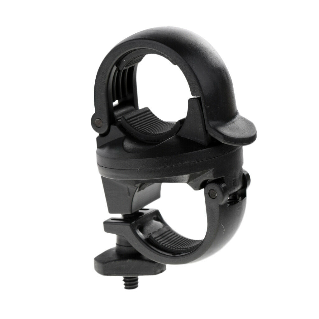 Portable Cycling Bike Bicycle Flashlight Lamp Clamp  Rotation Grip LED