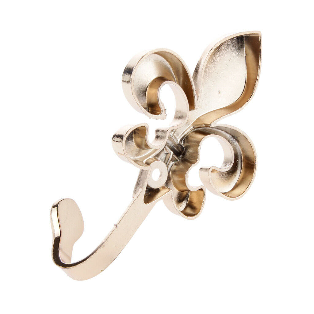 1 Pair Wall Door Mounted Hook Curtain Coat Hat